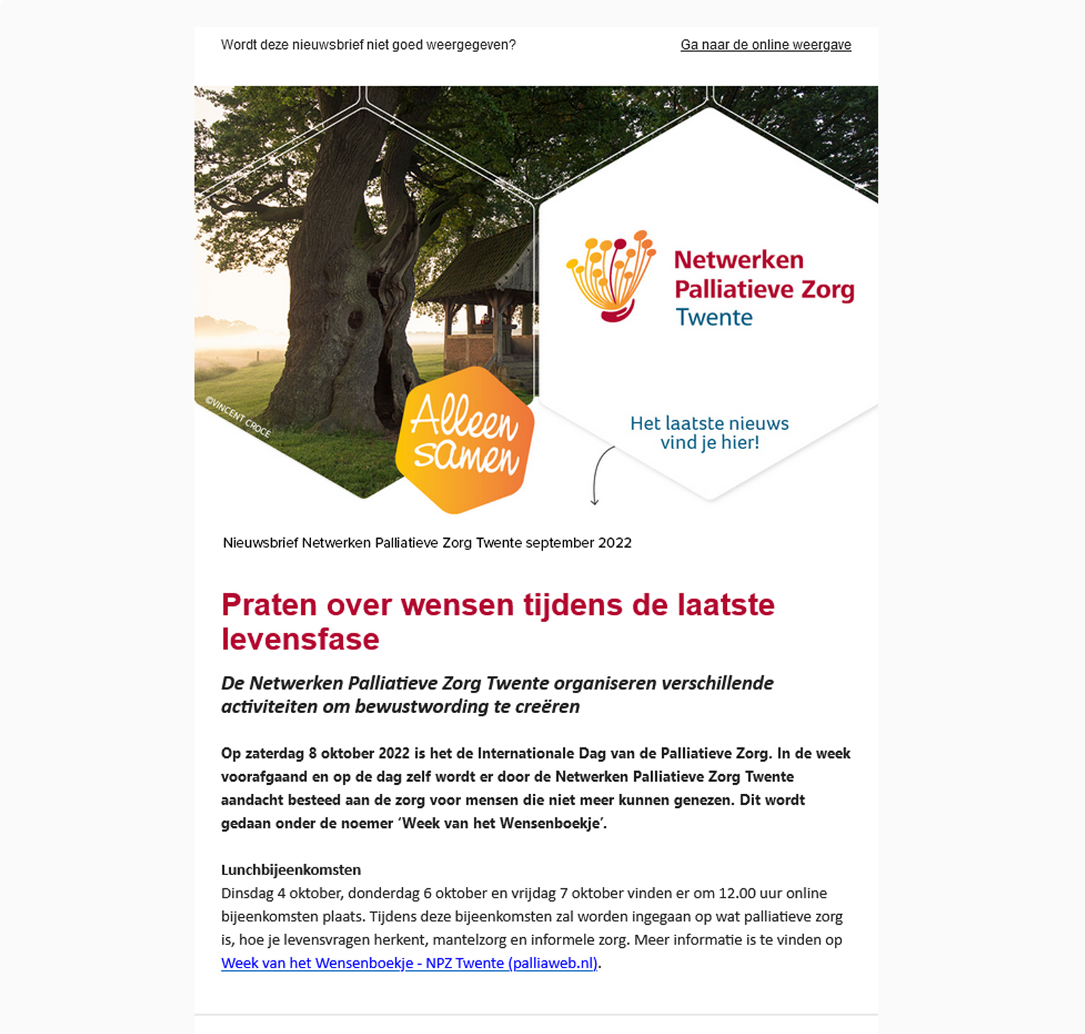 Netwerk Palliatieve Zorg Twente 